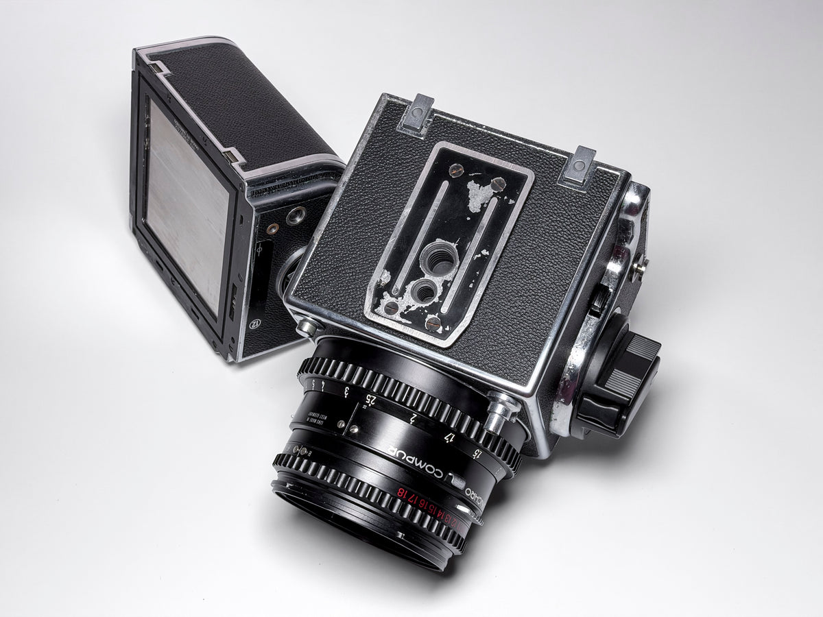 Hasselblad 500 CM C/M + Zeiss 80mm Planar T*  - Medium Format, Perfectly Working