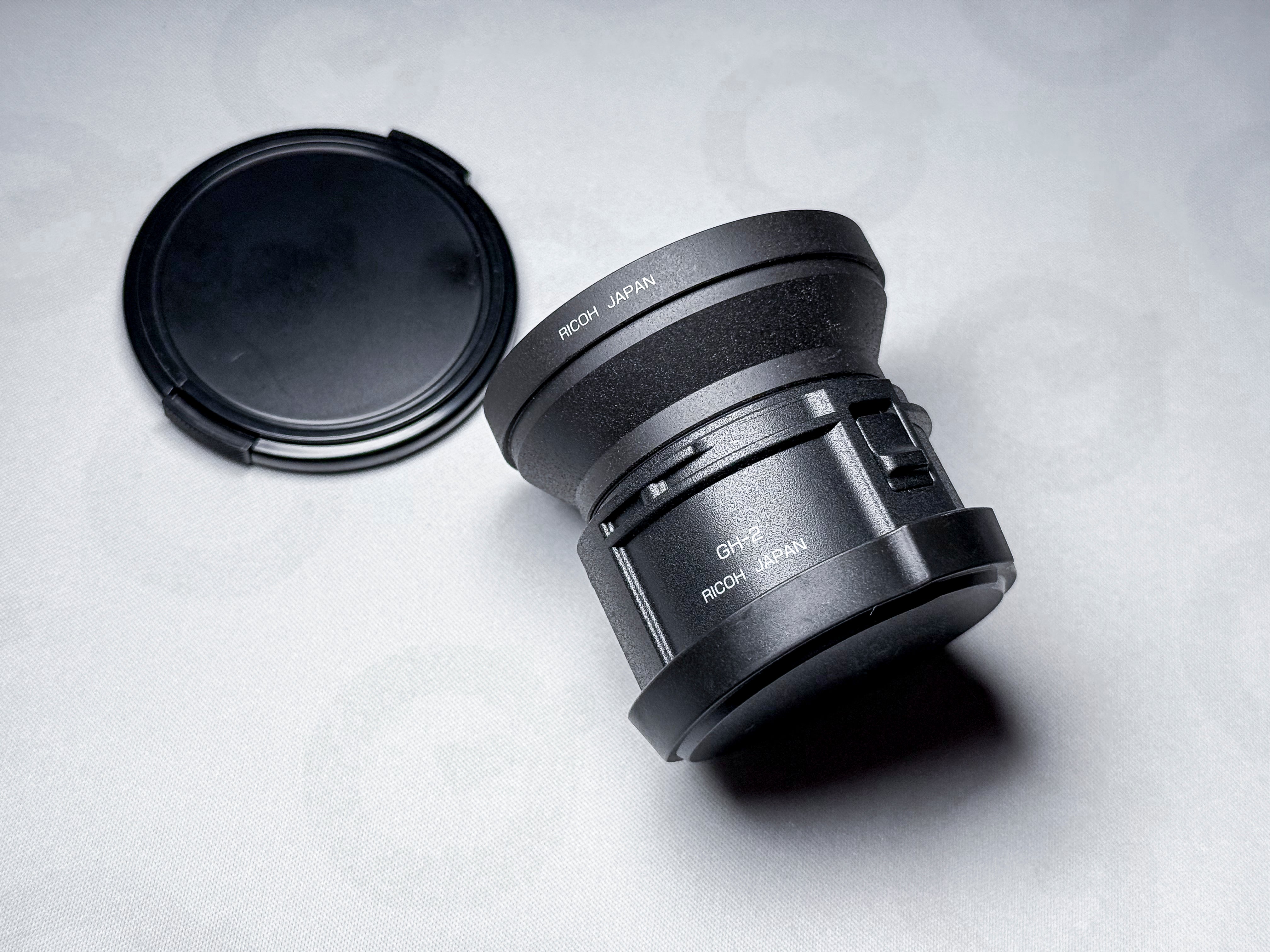 Ricoh GR Digital III + GH-2 + GW-2 Wide Lens - Perfectly Working Full Set