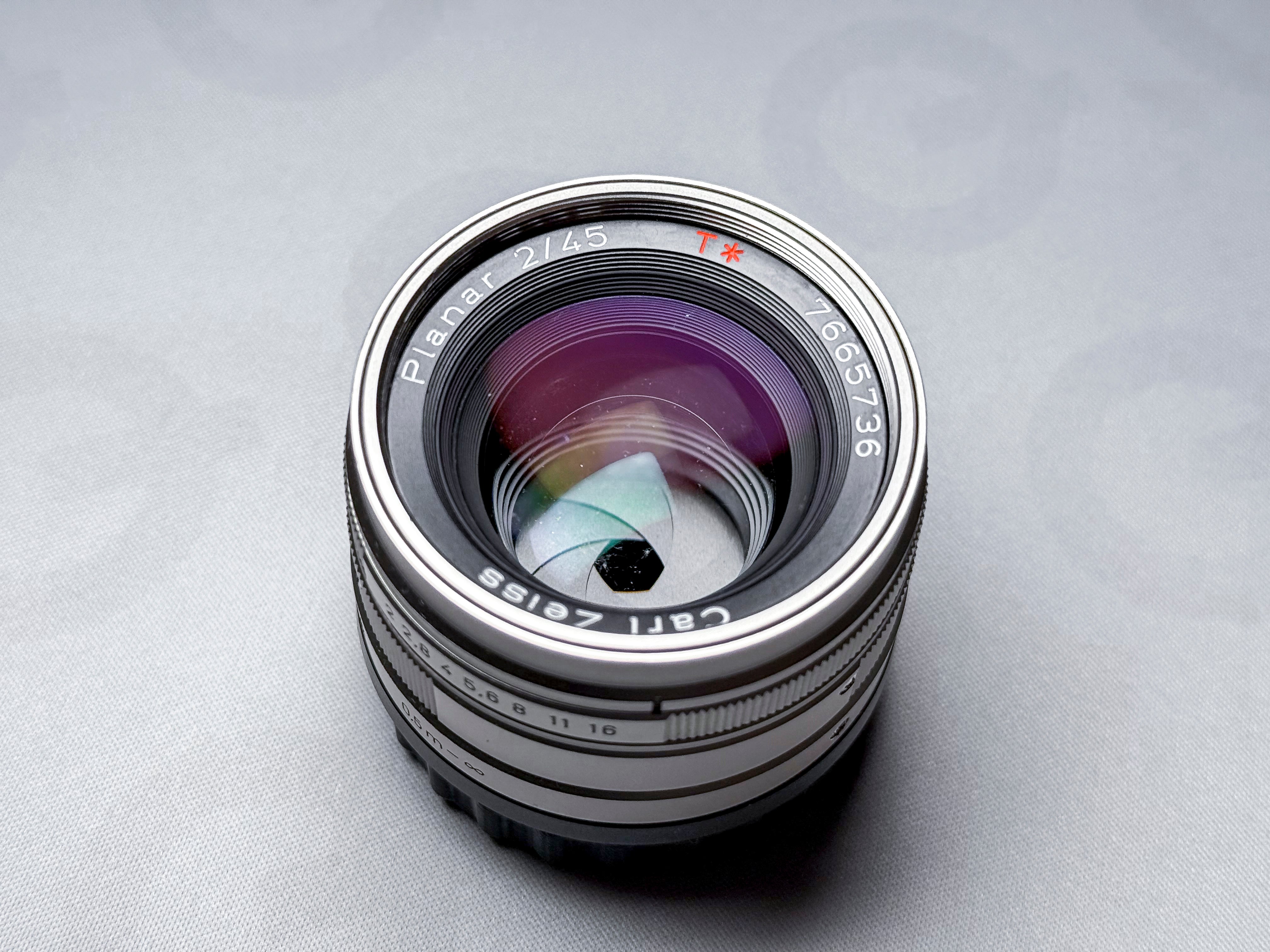 Contax G Planar 40mm f/2.0 Lens for G1-G2 - For parts or repair