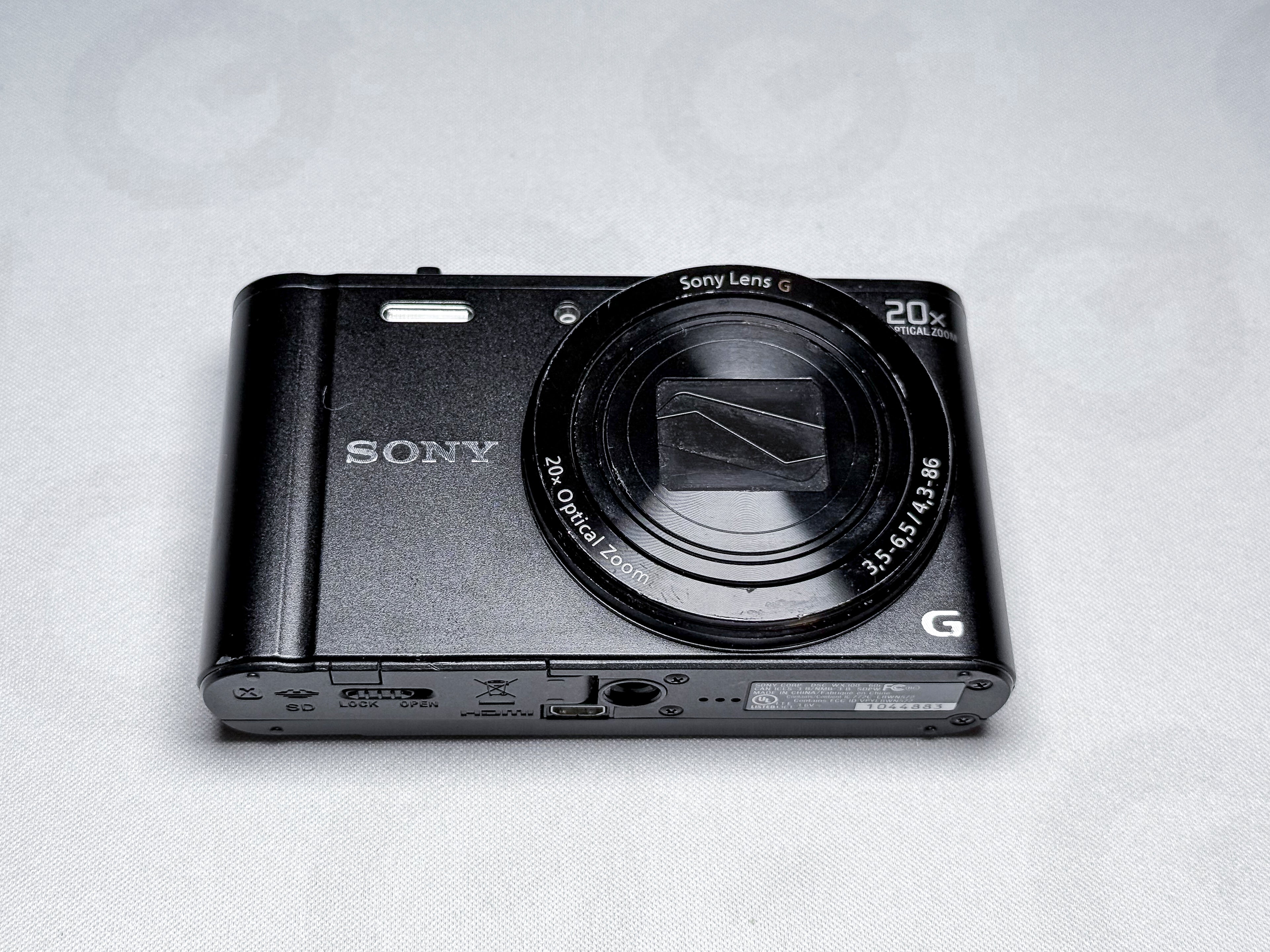 Sony WX350 Cyber-shot 20x Zoom - 1 Year Warranty DSC-WX350