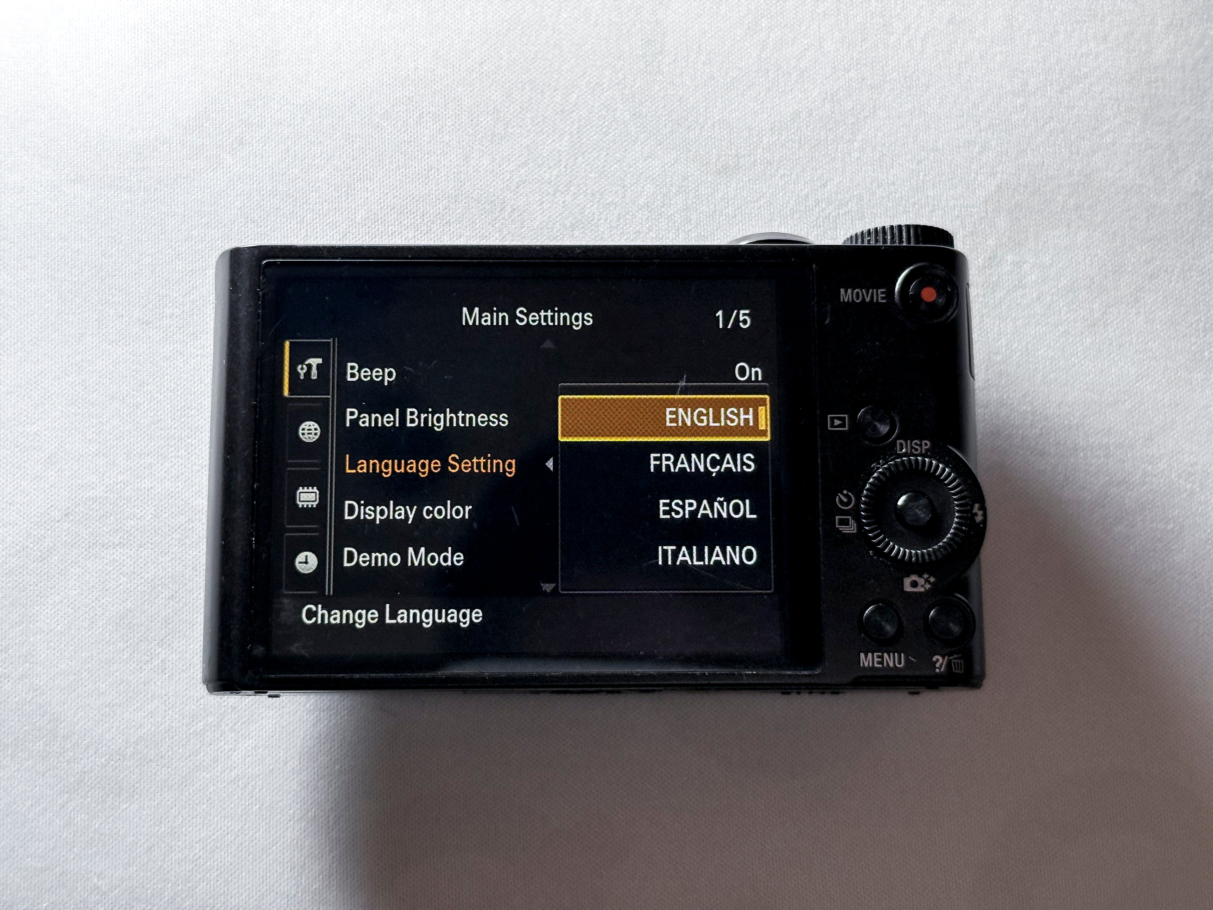Sony WX350 Cyber-shot 20x Zoom - 1 Year Warranty DSC-WX350