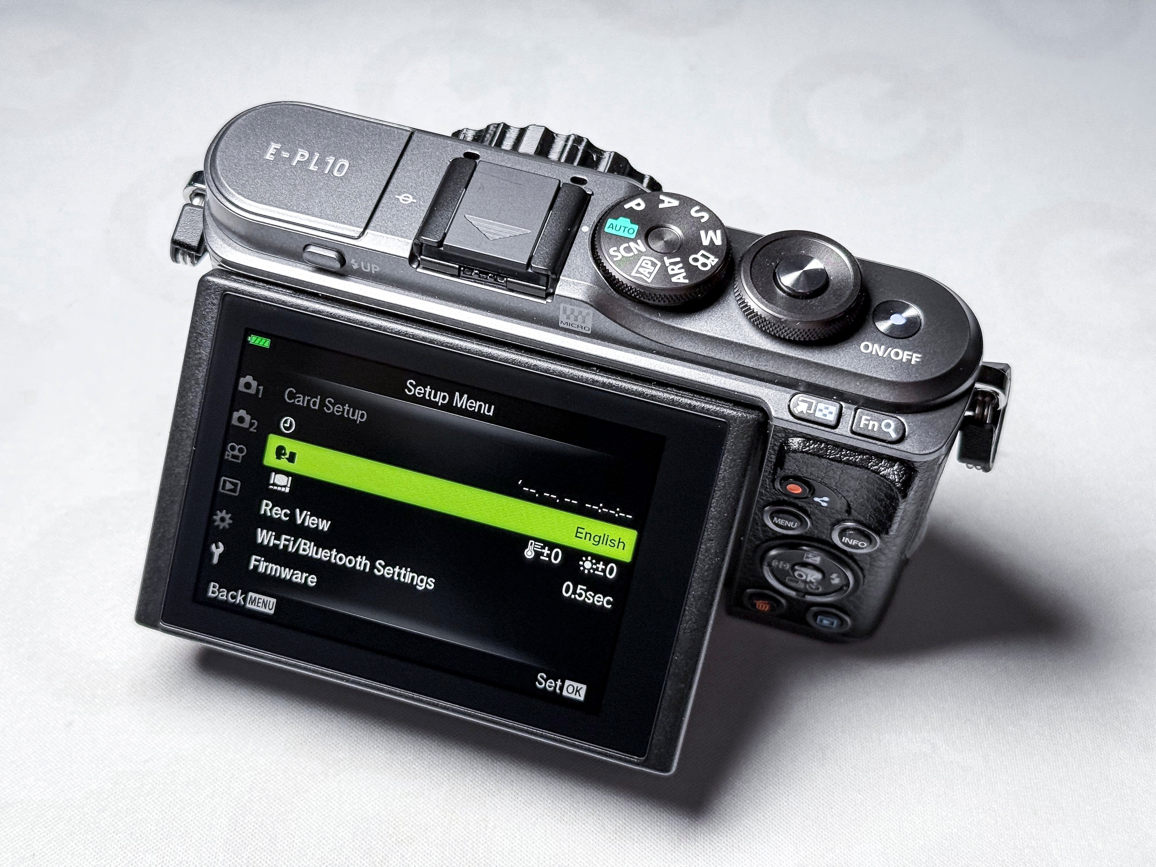Olympus E-PL10 Pen M43 Mirrorless Body - Mint, 1 Year Warranty, 1K Shutter