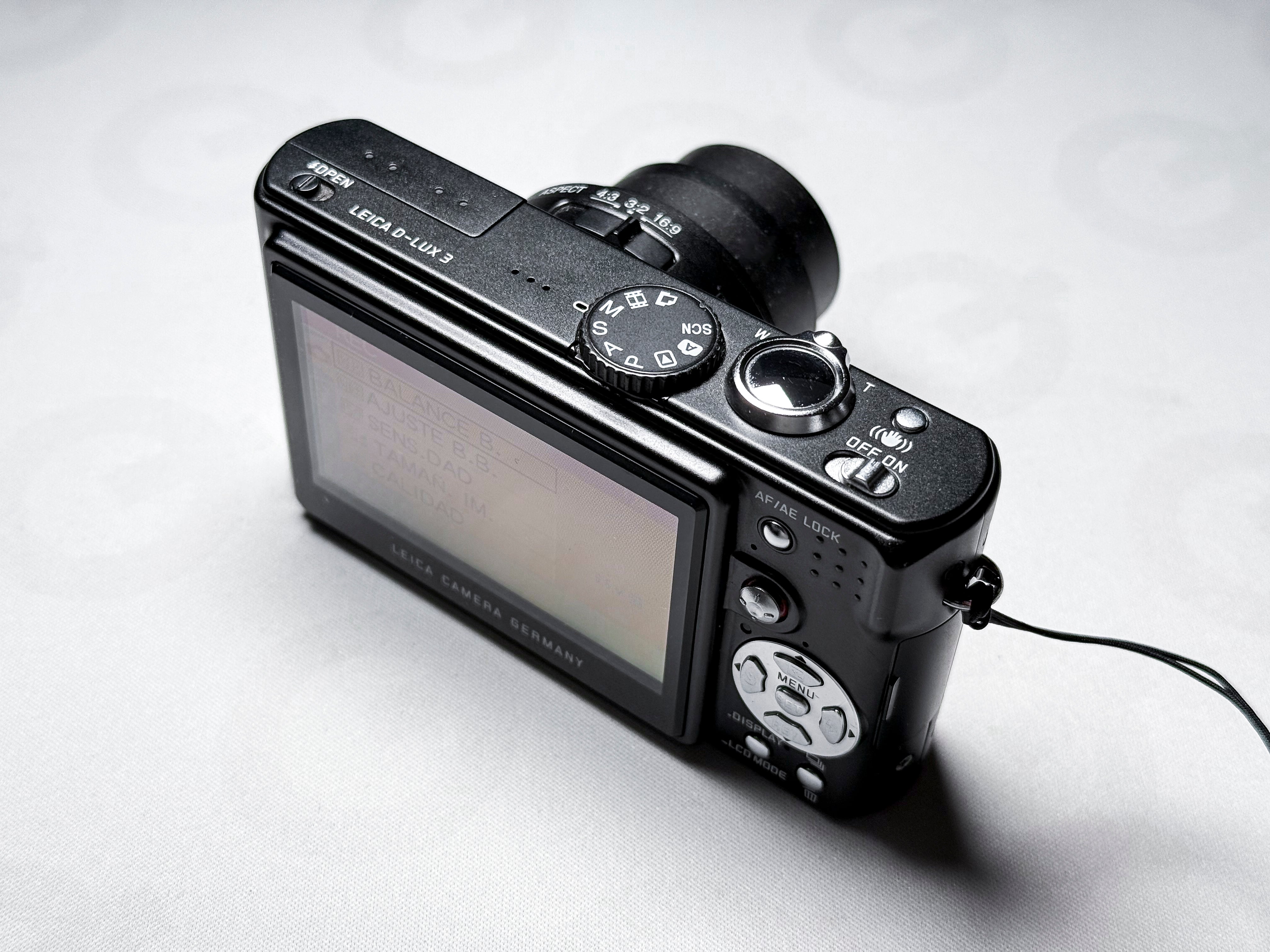 Leica D-Lux 3 Digital Camera CCD Sensor - Excellent, Perfectly Working