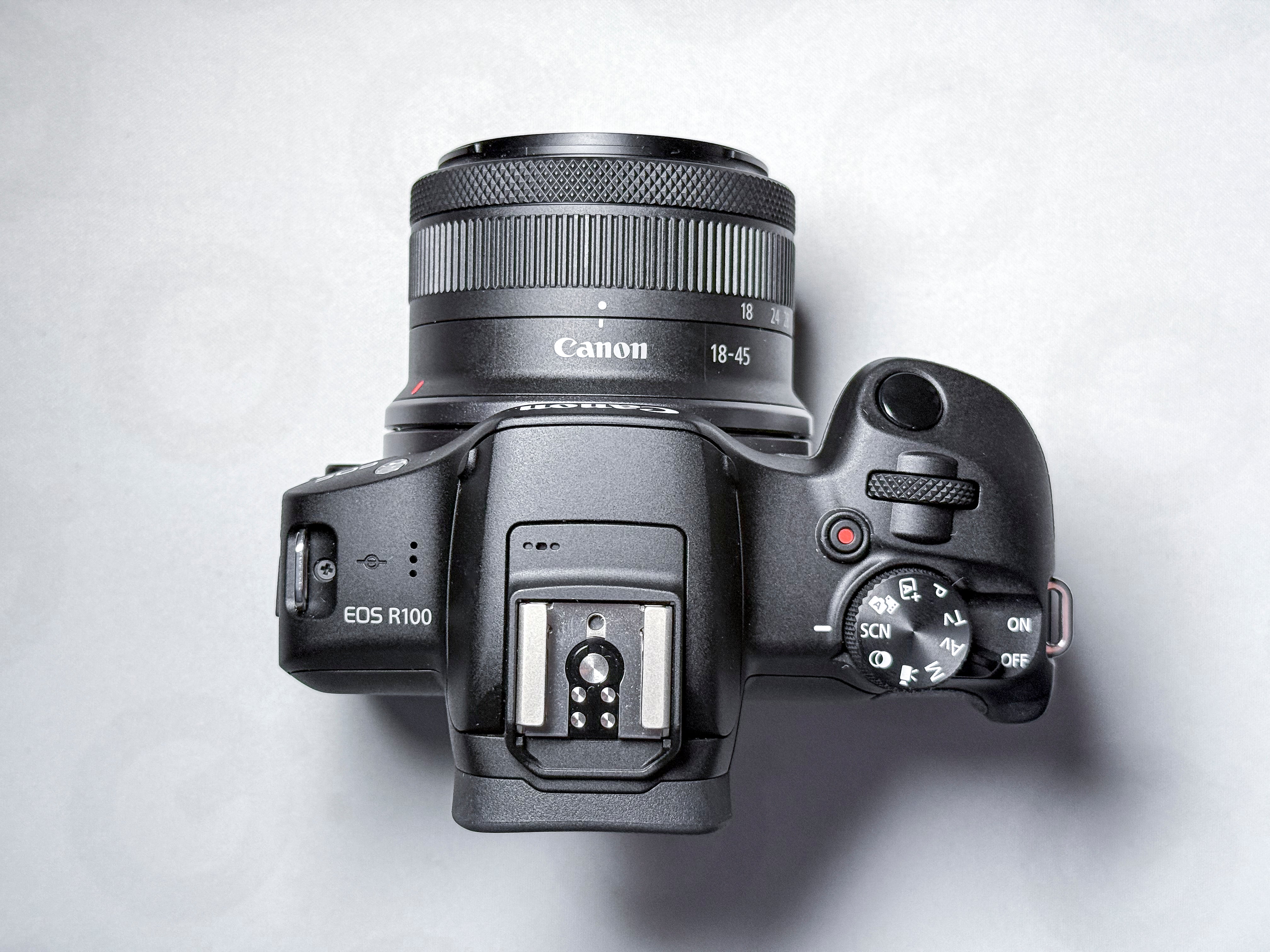 Canon EOS R100 + 18-45mm STM RF-S APS -C Mirroless Kit - Warranty, Mint RF