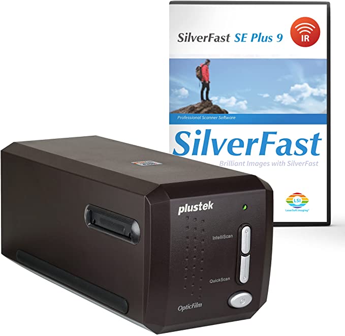 Plustek 8300i SE Film Scanner 35mm brand new + Silverfast SE Plus + holders