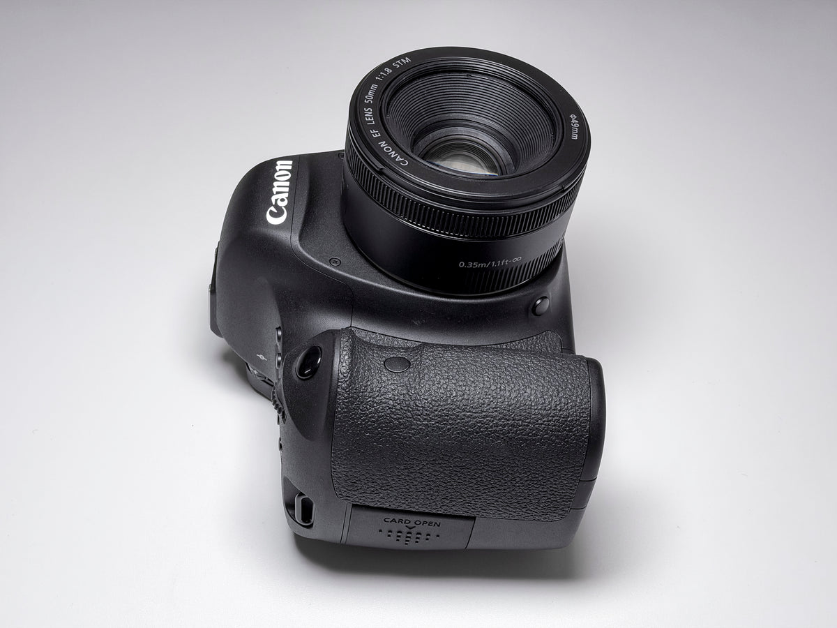 Canon EOS 6D + 50mm STM Full Frame DSLR - 1 Year Warranty, New, Only 100 shutter