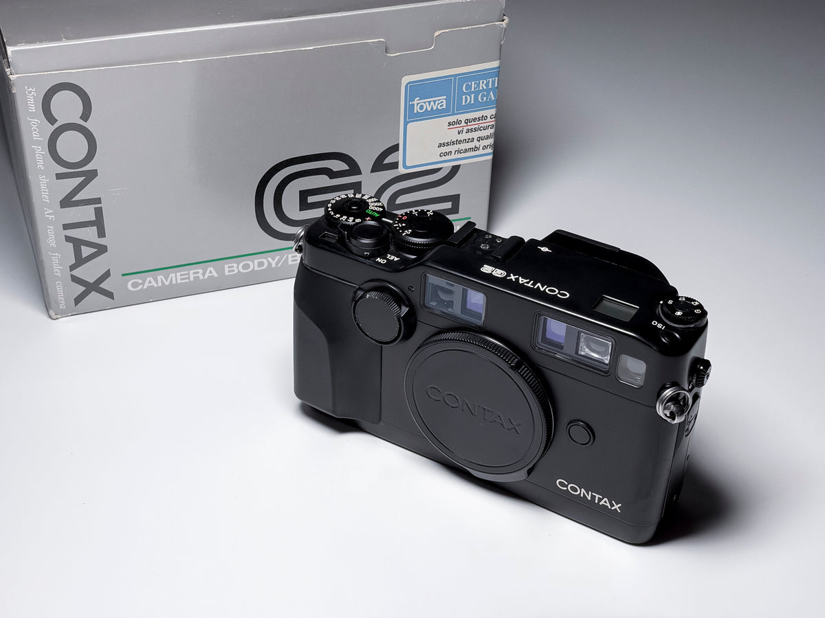 Contax G2 Black 35mm Film Camera Body with Box - Tested, Perfectly Working