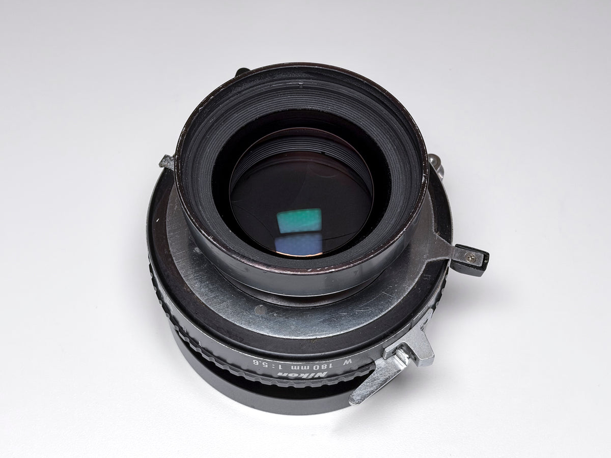 Nikon Nikkor-w 180mm f/5.6 Large Format Lens - Clear Optics, Perfectly Working