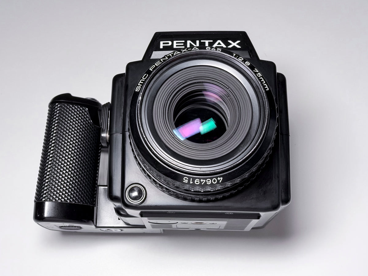 Pentax 645 + 75mm 2.8 Medium Format 120 Film Camera - Tested, Perfectly Working