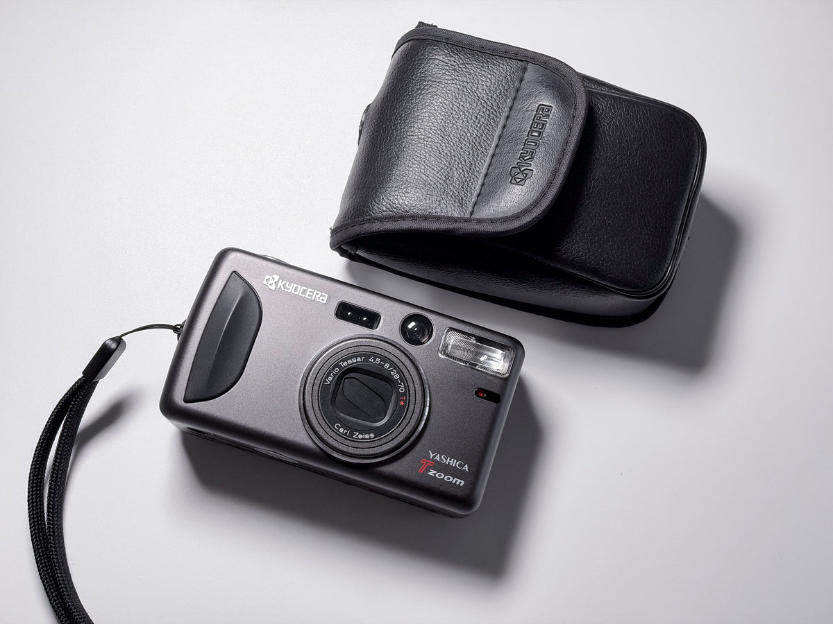 Yashica T-Zoom T4 35mm Film Point&Shoot Camera - Tested, Near Mint Condition