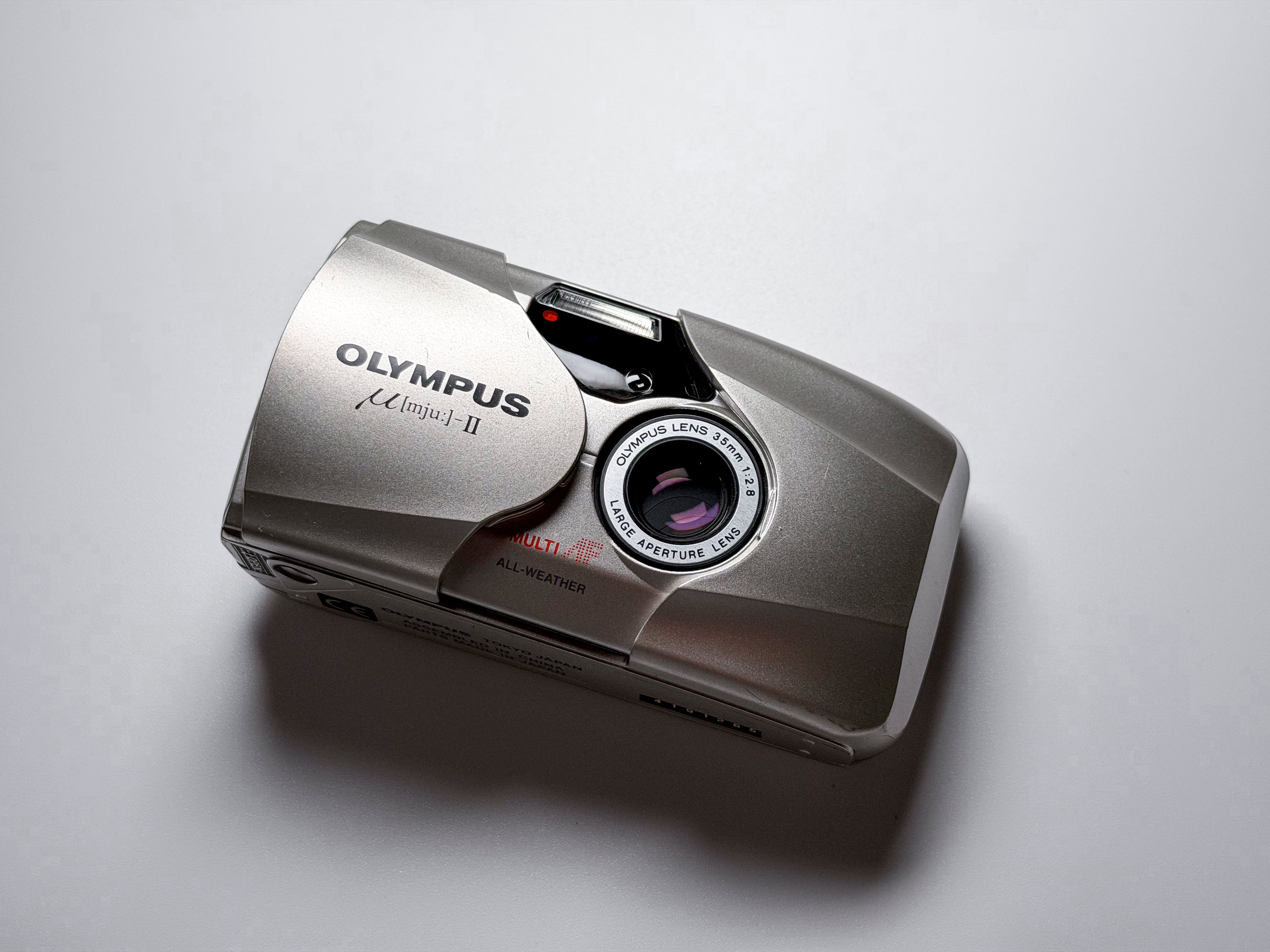 Olympus Mju ii 2 35mm Film Camera - Film Tested and Perfectly Working, Good