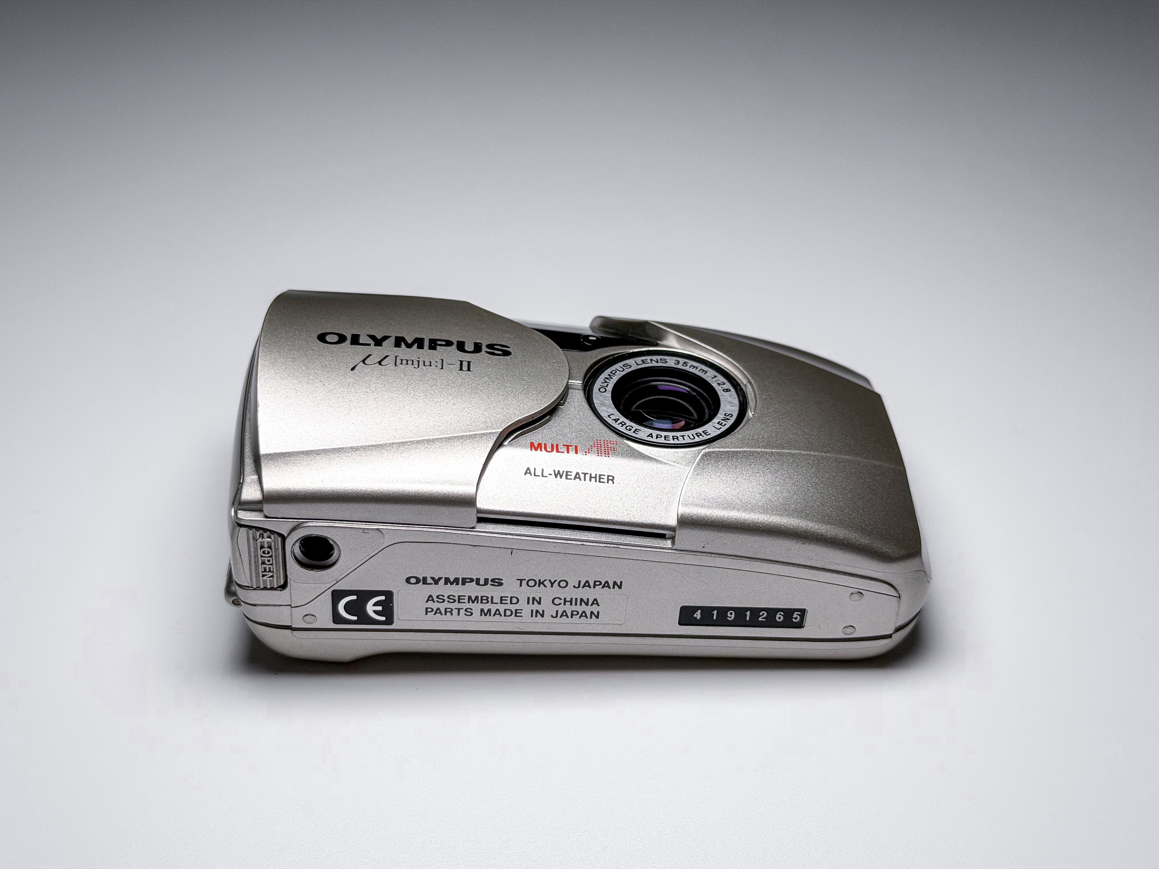 Olympus Mju ii 2 35mm Film Camera - Film Tested and Perfectly Working, Good