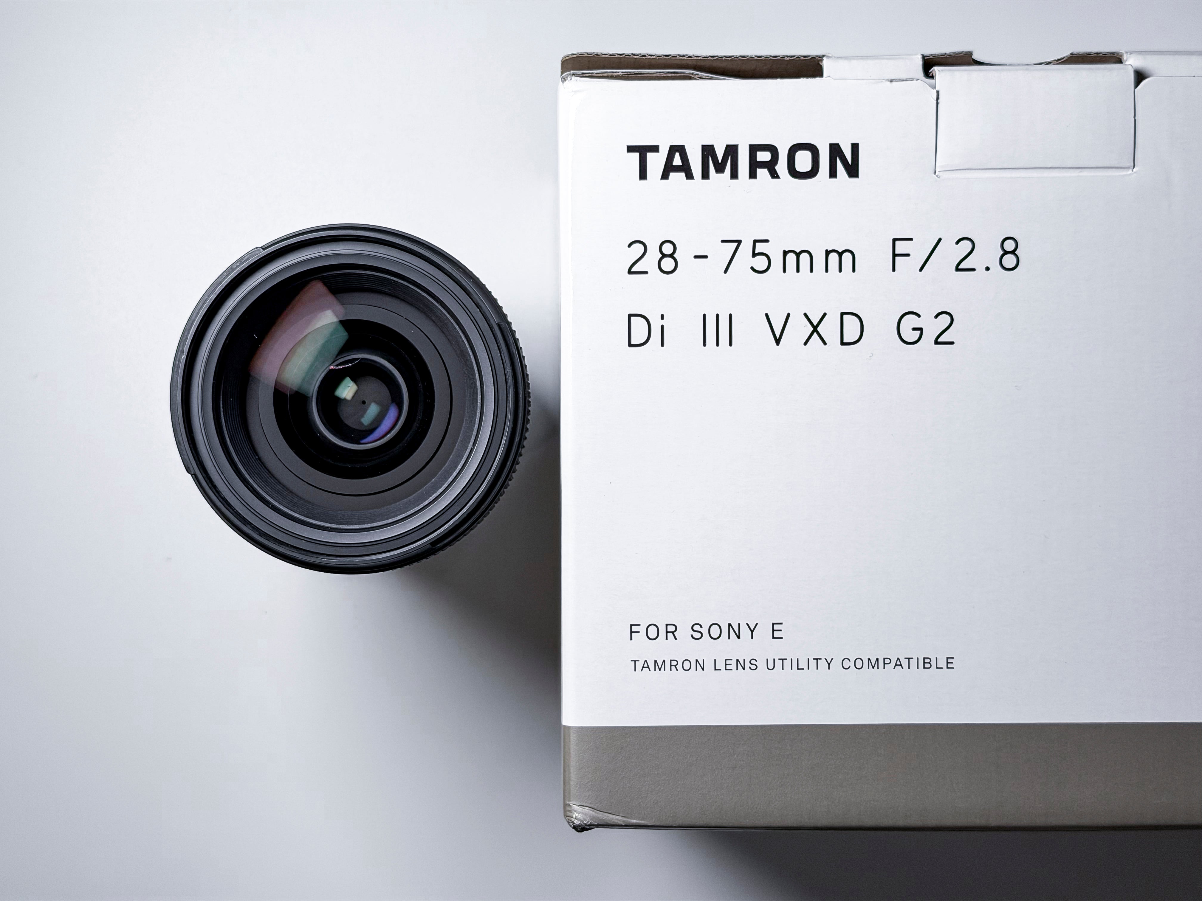 Tamron 28-75mm f/2.8 G2 for Sony E - 1 Year Warranty, Small Defect