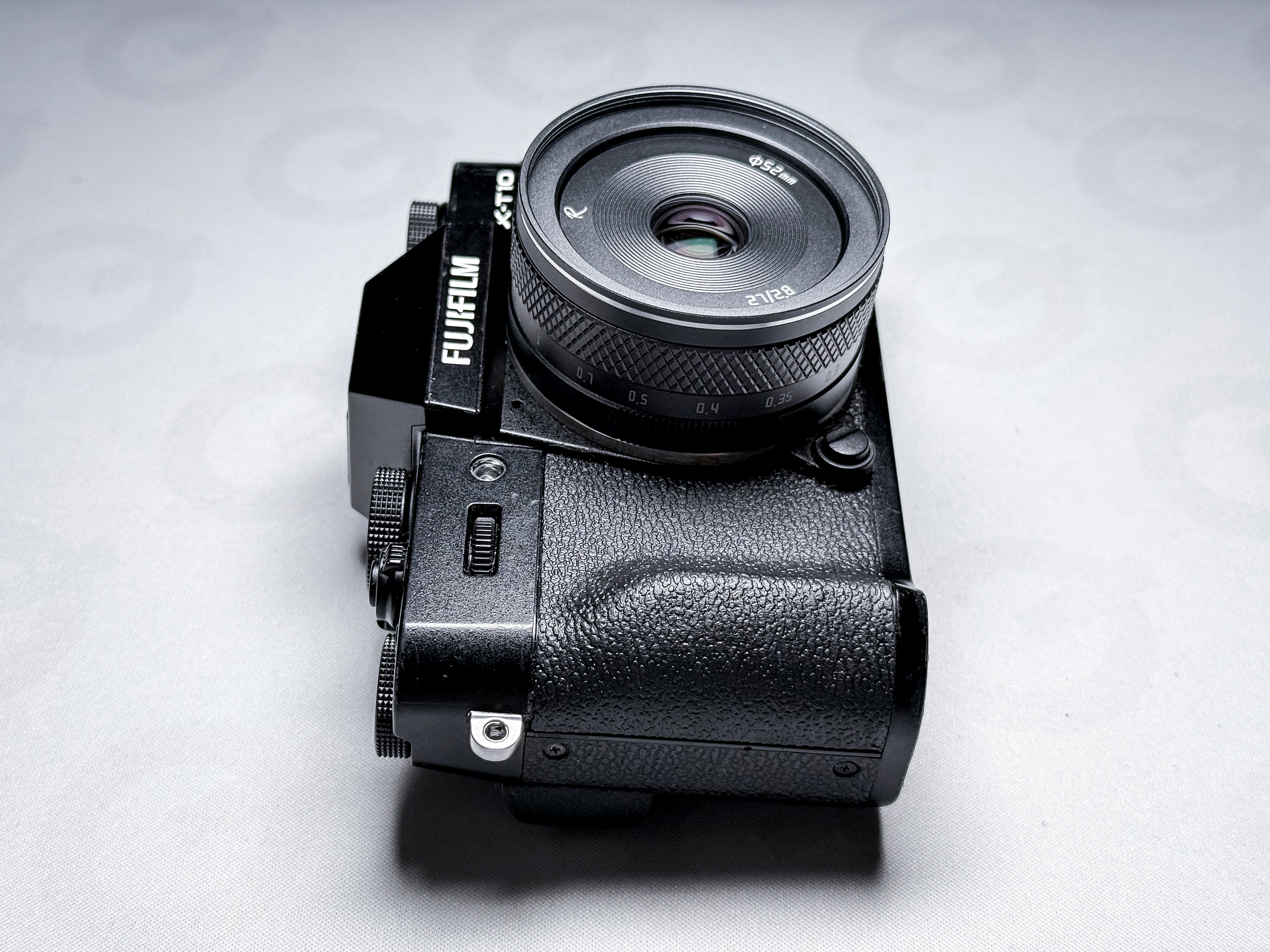 Fujifilm X-T10 APS-C Mirrorless + 27mm f/2.8 Lens - Manual Focus Only, XT10 Fuji