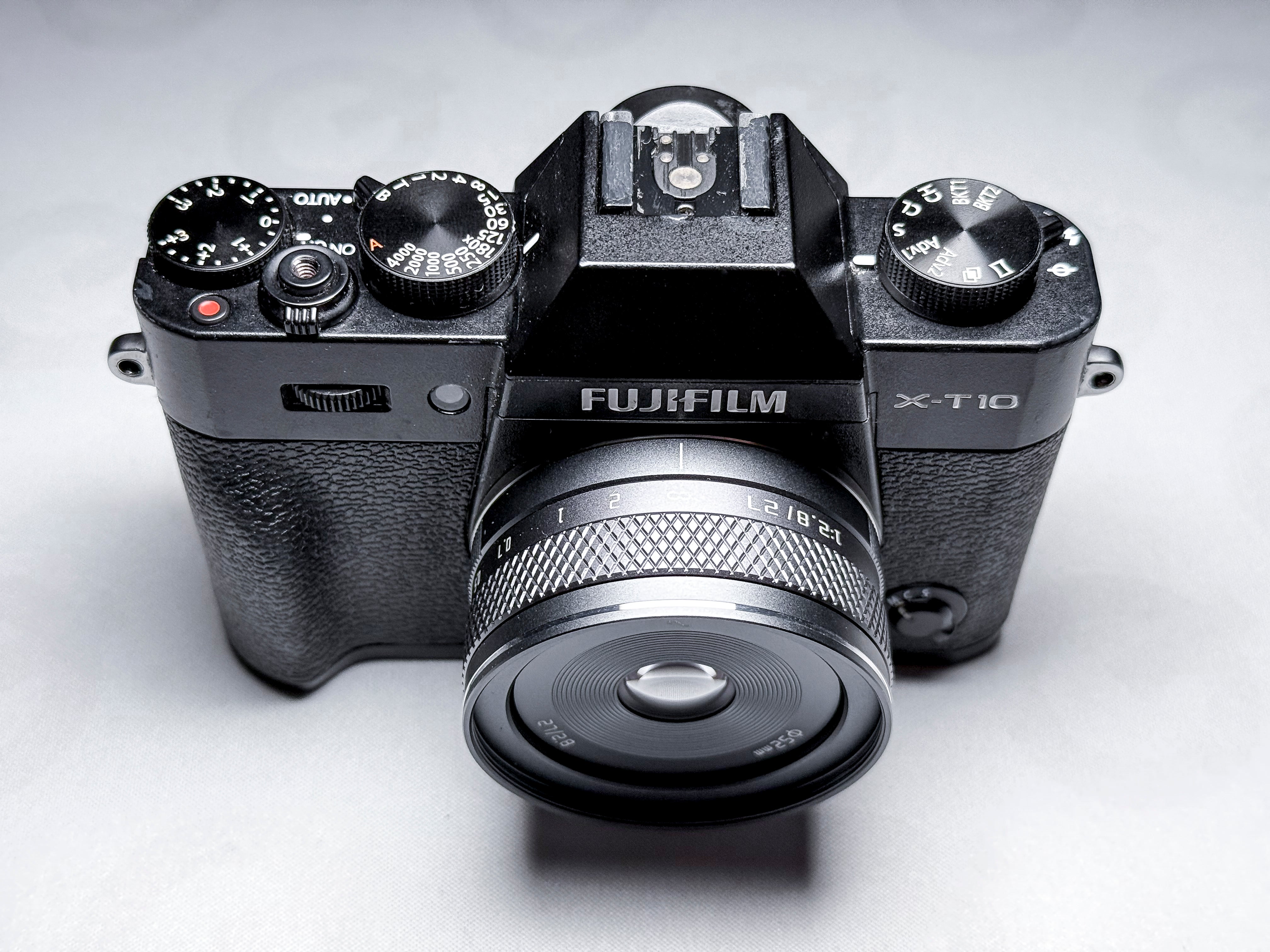 Fujifilm X-T10 APS-C Mirrorless + 27mm f/2.8 Lens - Manual Focus Only, XT10 Fuji