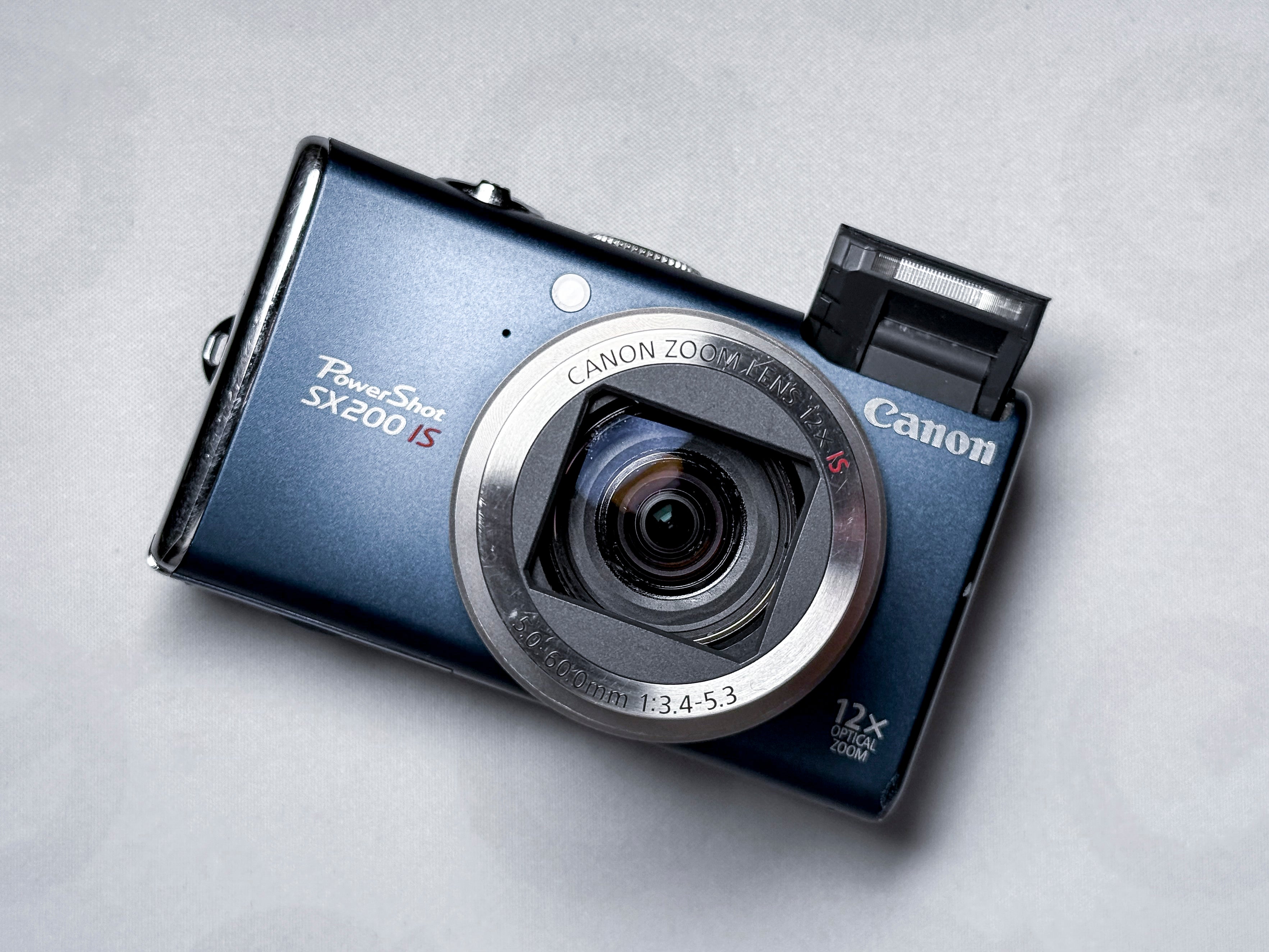 Canon Powershot SX200 IS Compact Camera with 12X Zoom - Warranty, Perfectly Working