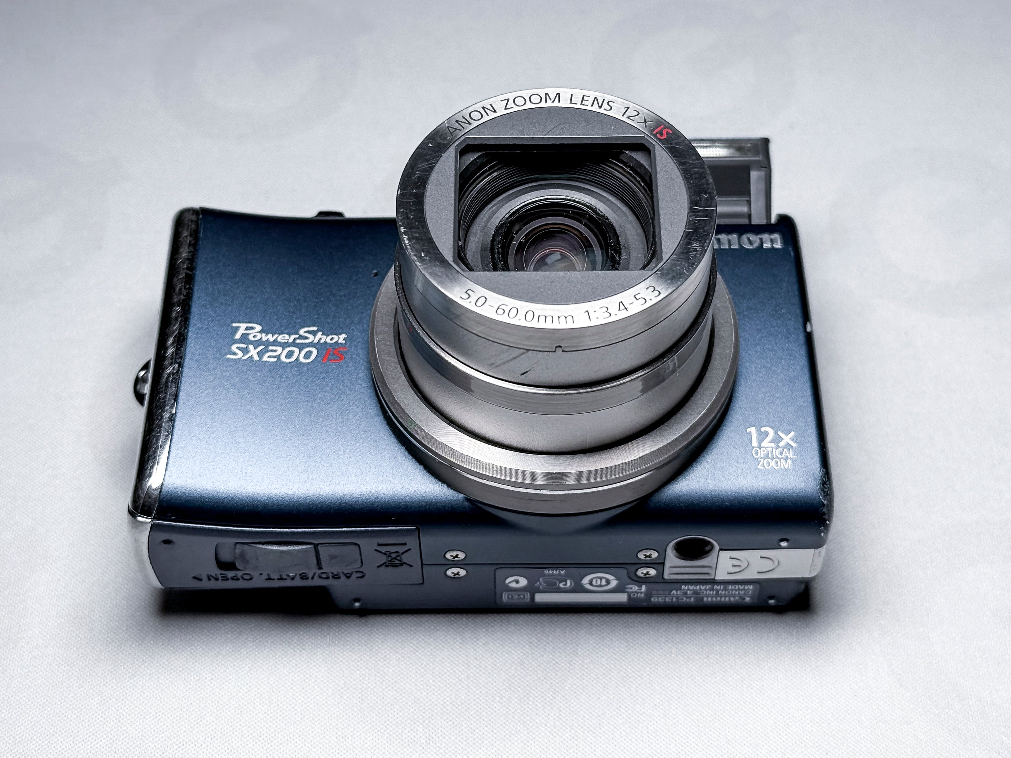 Canon Powershot SX200 IS Compact Camera with 12X Zoom - Warranty, Perfectly Working